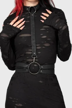Sinners Glimmer Long Sleeve Dress