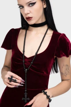 Skullcraft Rosary Necklace