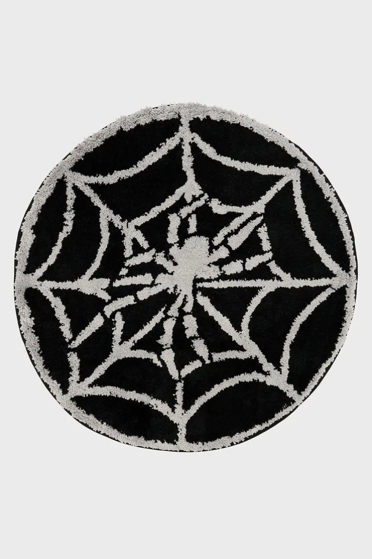 Spyder Web Bathroom Rug