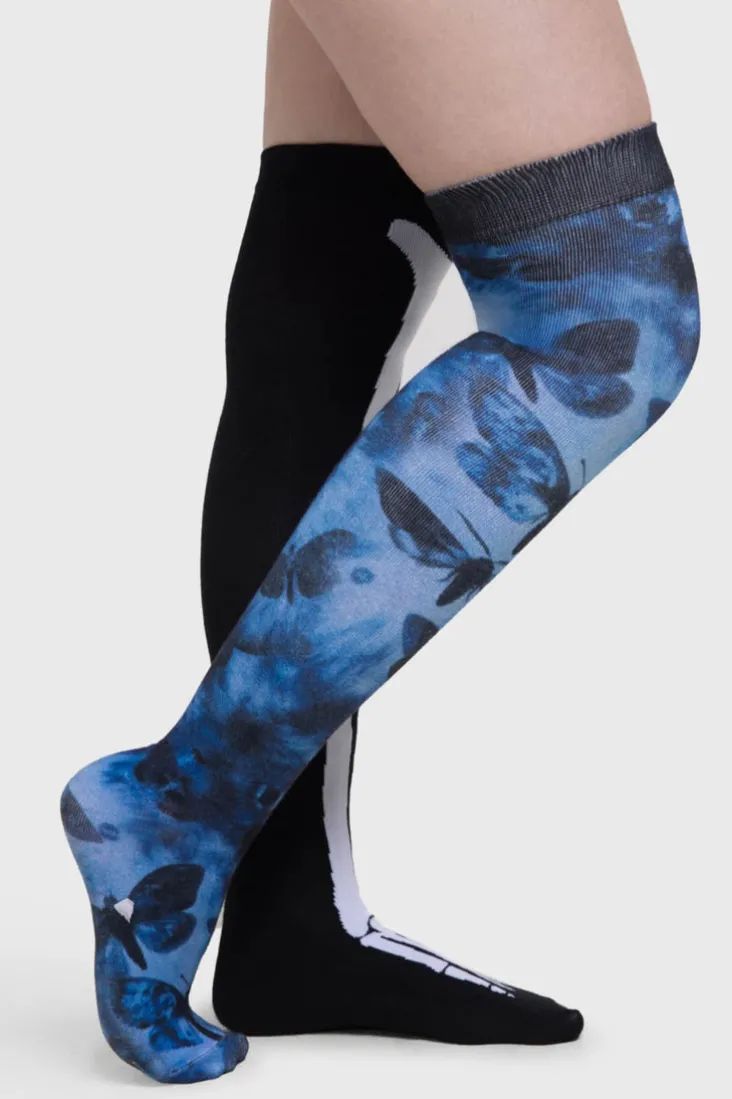 Swarm Of Butterflies Knee High Socks