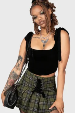 Toxic Flora Corset Top