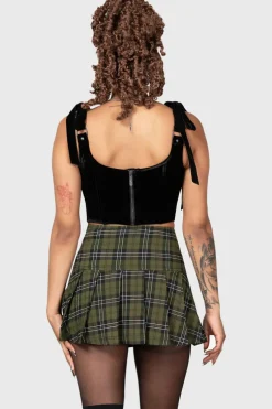 Toxic Flora Corset Top