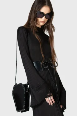 Unconfirmed Coffin Crossbody Bag