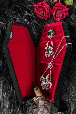 Velvet Casket Jewellery Box