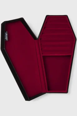 Velvet Casket Jewellery Box