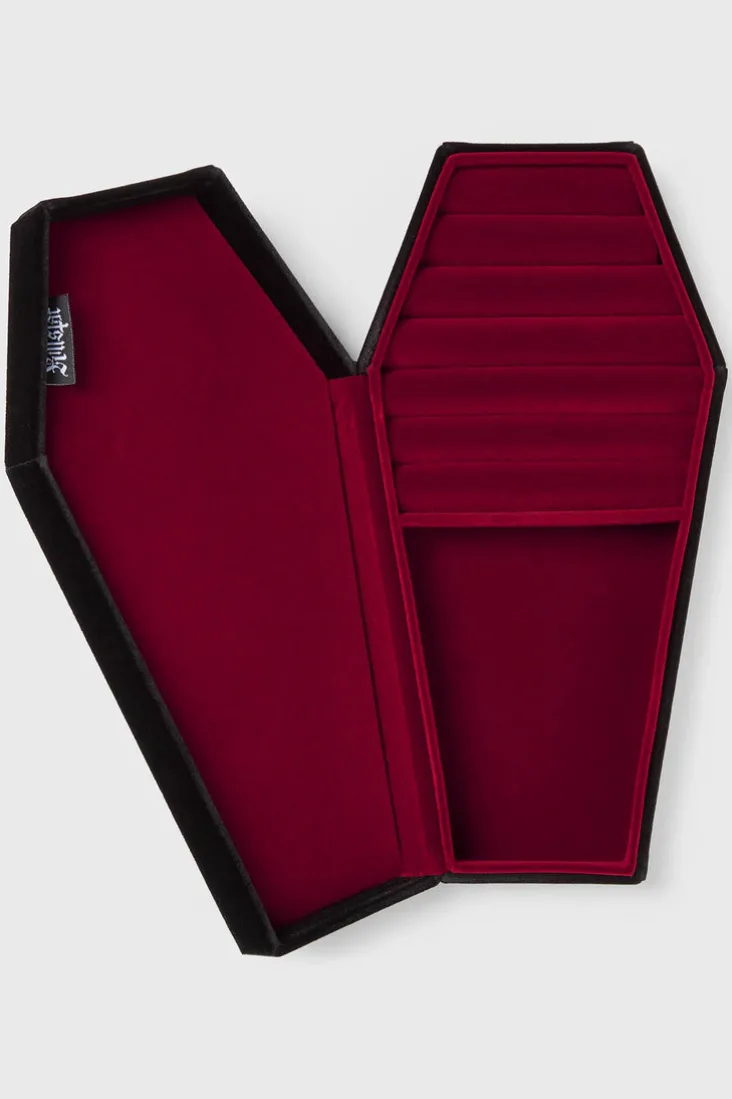 Velvet Casket Jewellery Box