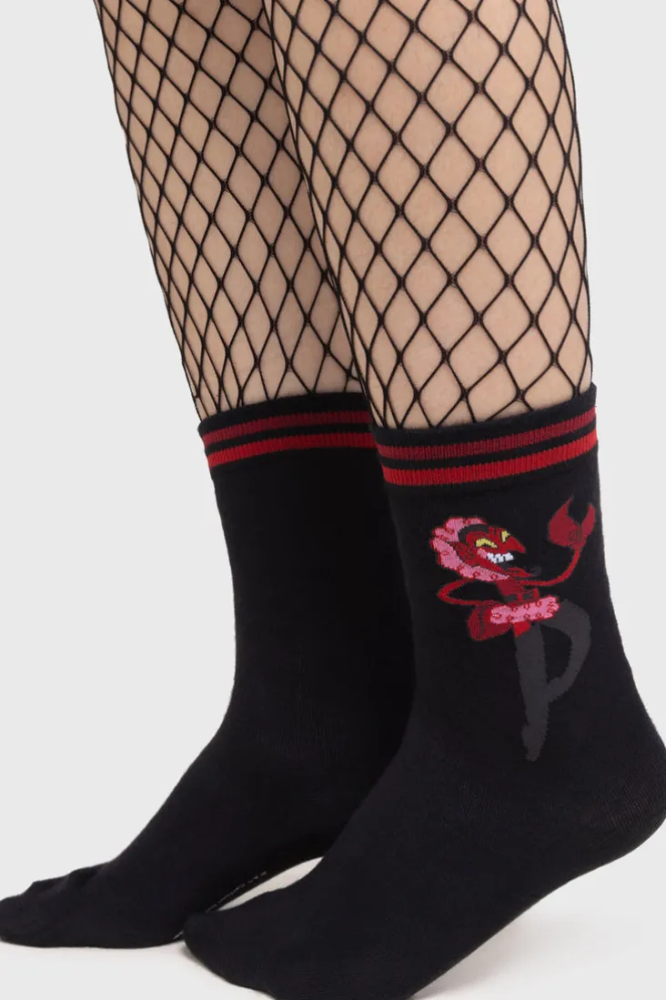 Villain So Evil Ankle Socks