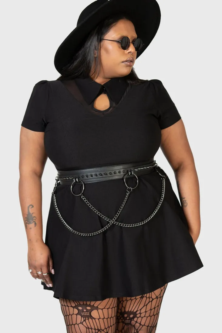 Wept Inside Mini Dress