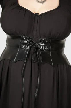 Wetland Bat Peplum Corset