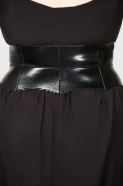 Wetland Bat Peplum Corset