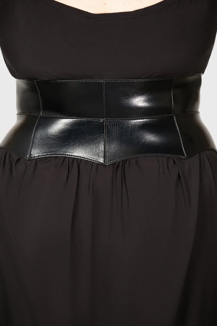 Wetland Bat Peplum Corset